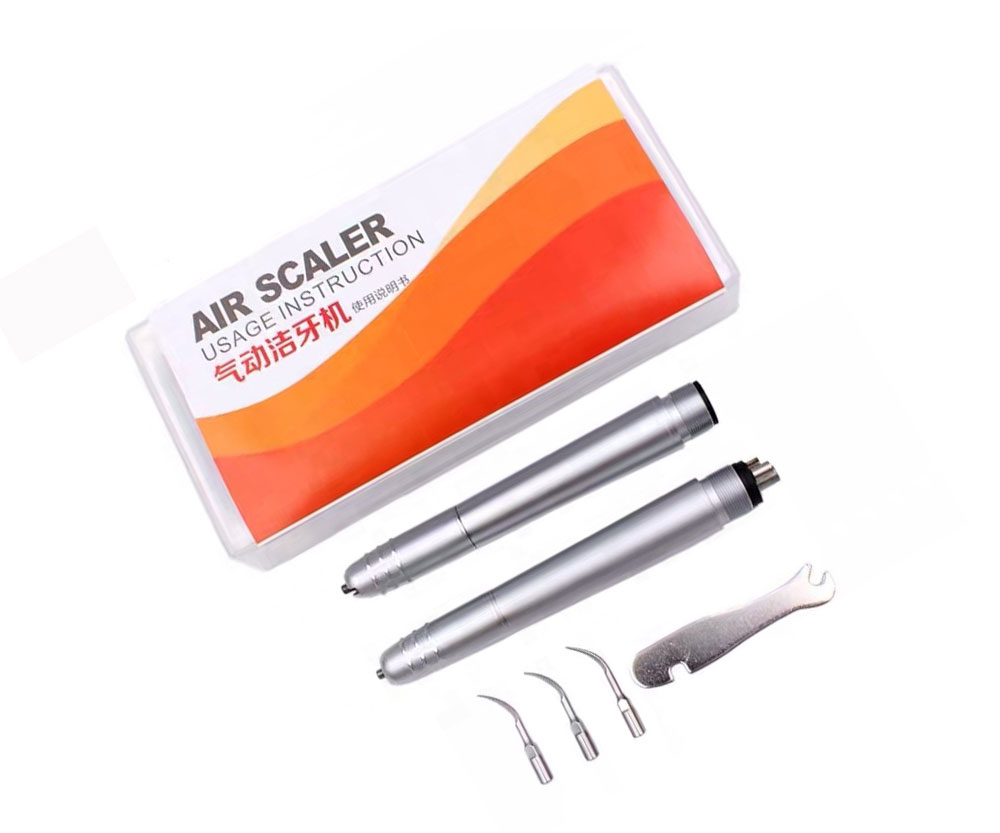 AS-S09 Air Scaler 2 / 4 Holes Handpiece with 3 Tips 