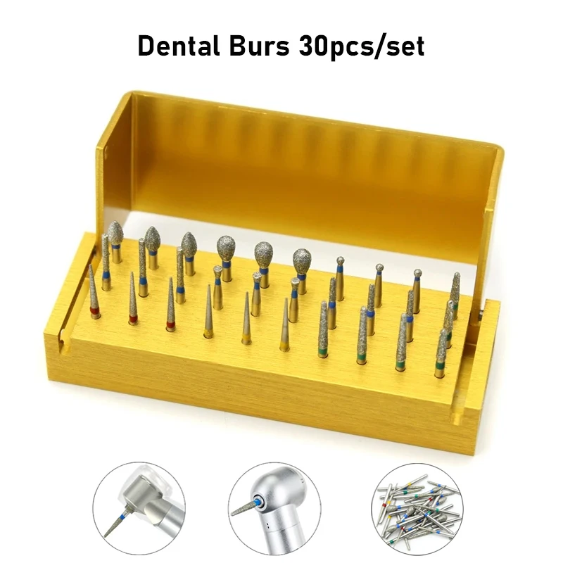 FG-B30  30Pcs Dental Burs Diamond Set 
