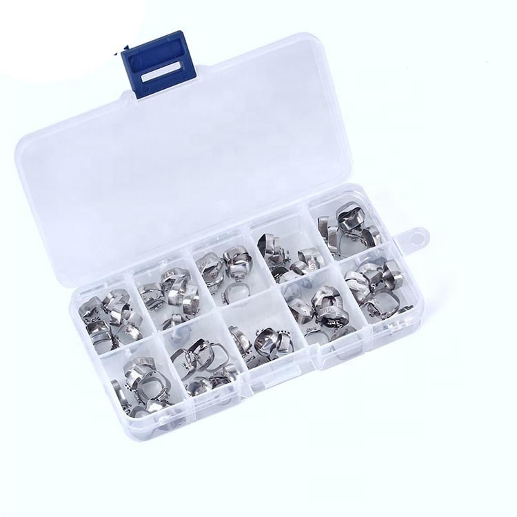 80pcs Orthodontic Bands with Buccal Tube 